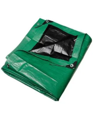 12' X 22' Green Tarp (10 mil) - Single