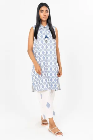 2 Pc Printed Jacquard Outfit