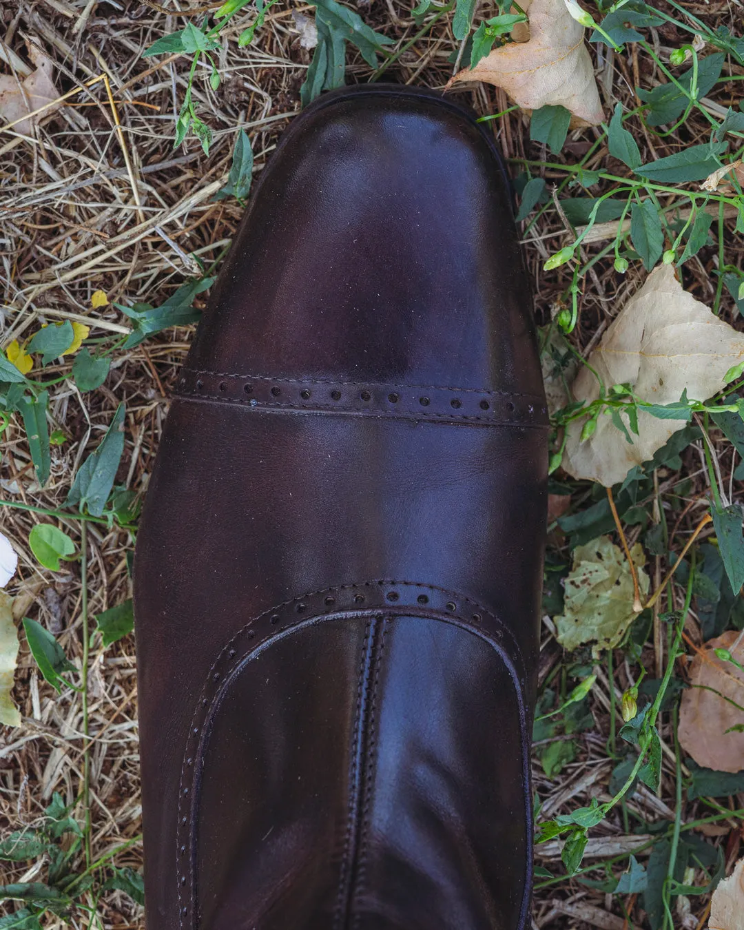 33202<br>Brown standard riding boots [34 - 39]