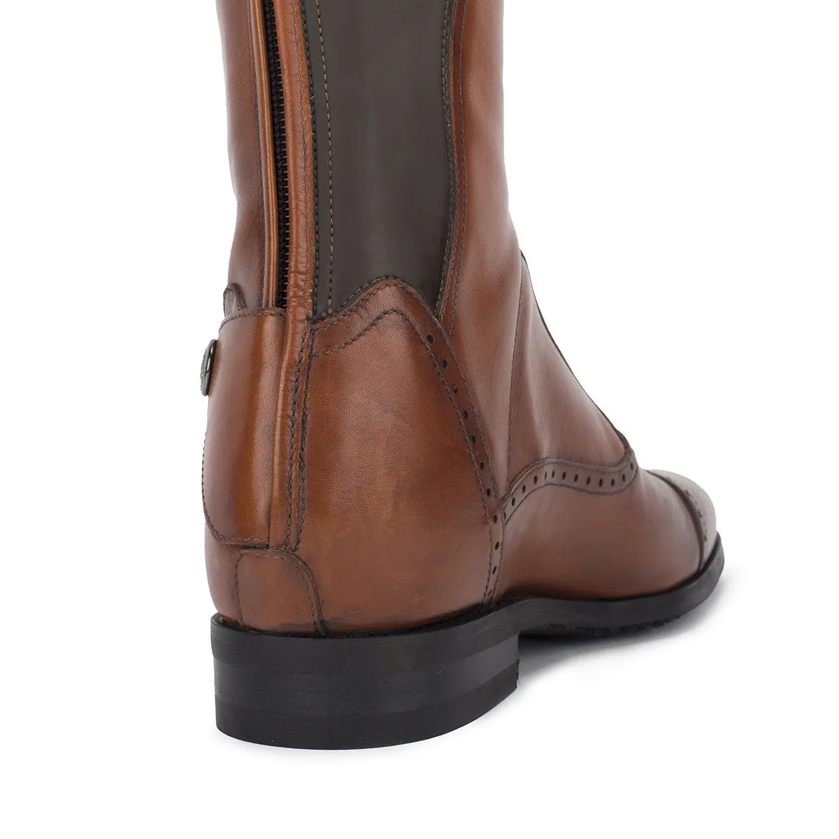 33604<br>Brown standard riding boots [34 - 39]