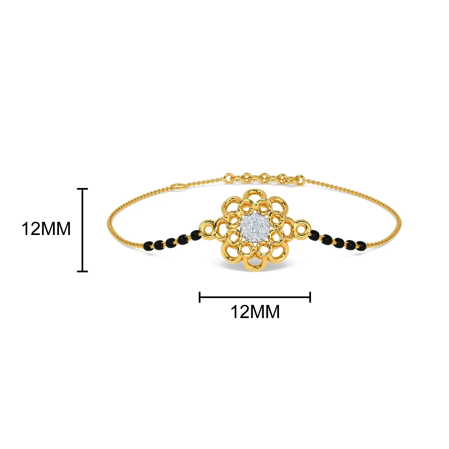 Abia Mangalsutra Bracelet