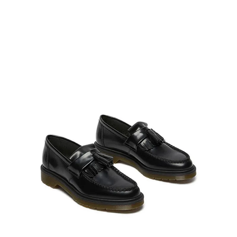 Adrian Tassel Unisex Loafer - Black