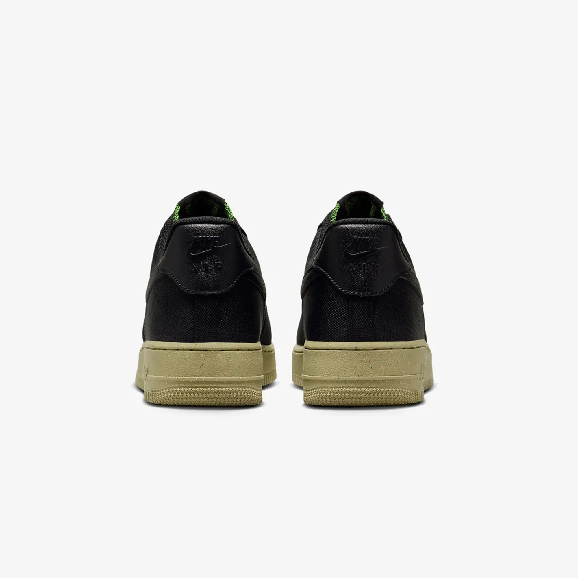 AIR FORCE 1 '07 LV8 'BLACK/BLACK-NEUTRAL OLIVE-CHLOROPHYLL'