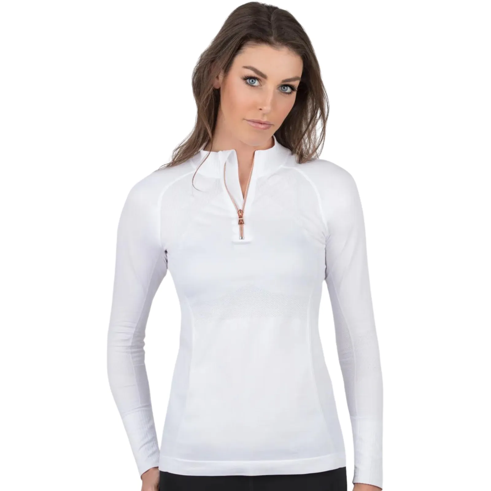 Anique Signature Sunshirt in Pure White - Women's Medium (8)