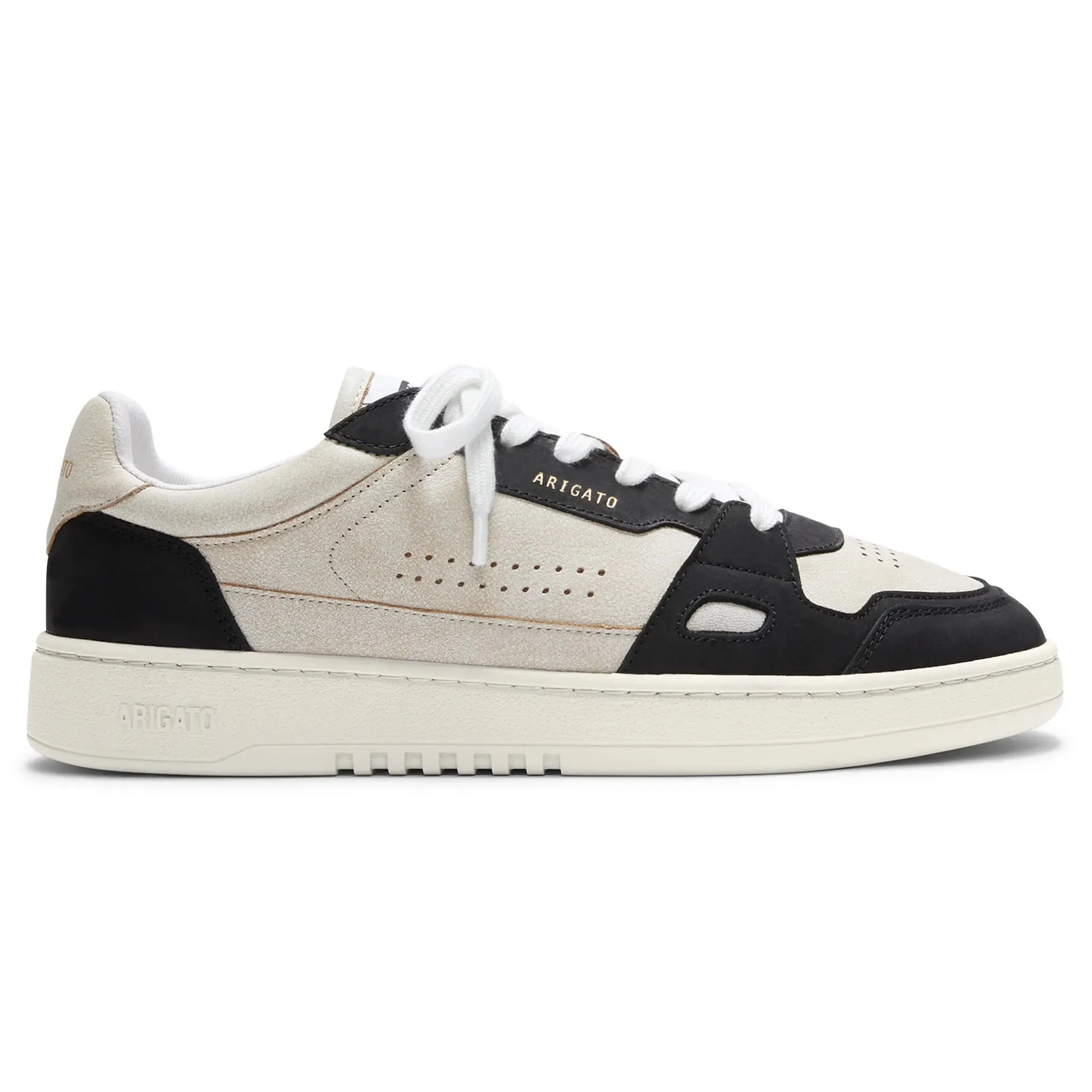 Axel Arigato Dice Low Beige Black Sneakers