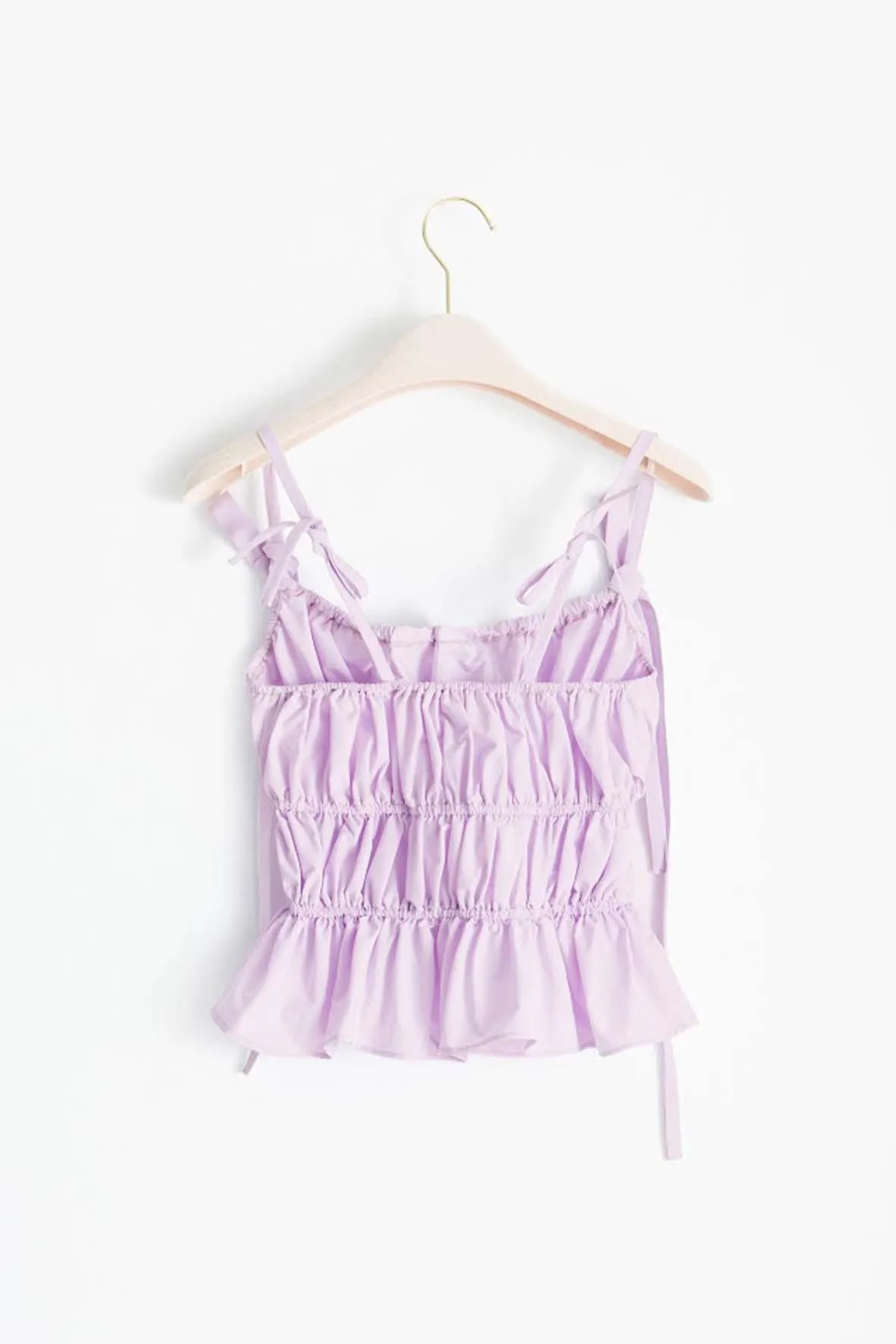 Belle Du Jour Top In Lilac