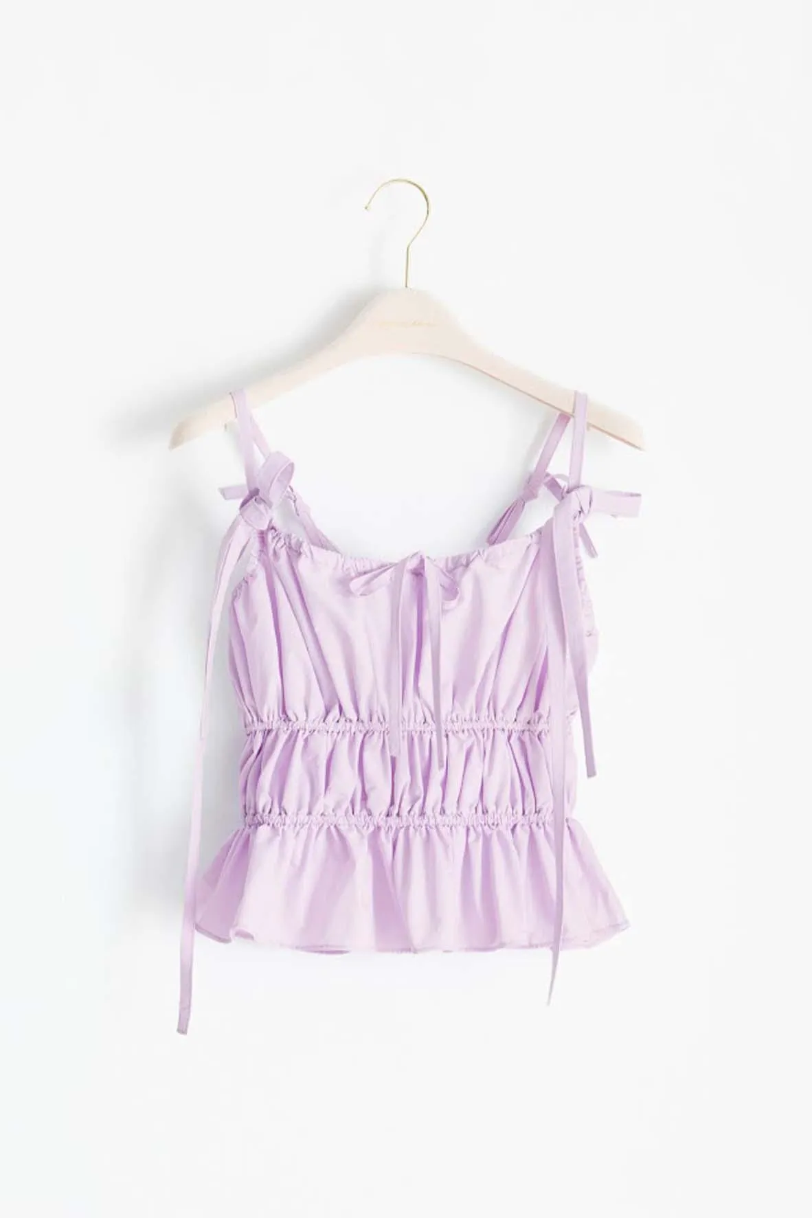 Belle Du Jour Top In Lilac