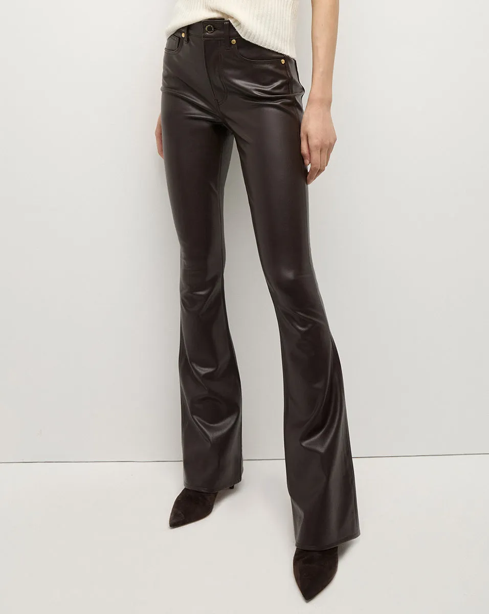 Beverly Skinny-Flare Pant | Vegan Leather