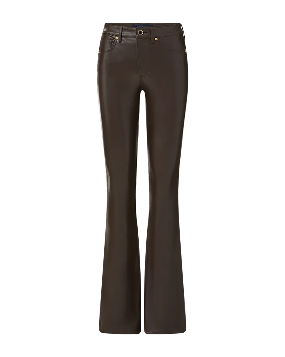 Beverly Skinny-Flare Pant | Vegan Leather