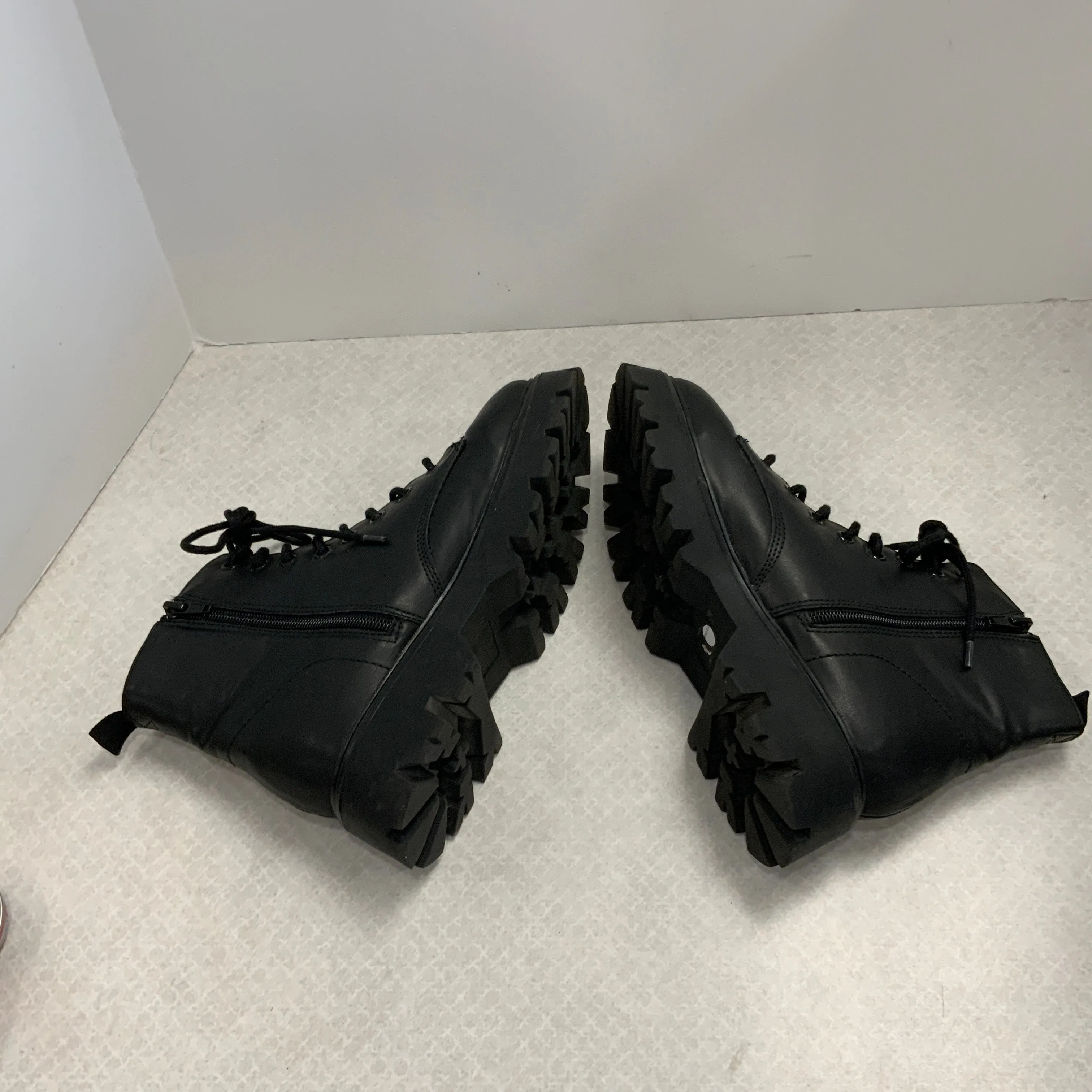 Boots Combat By Madden Girl In Black, Size: 8