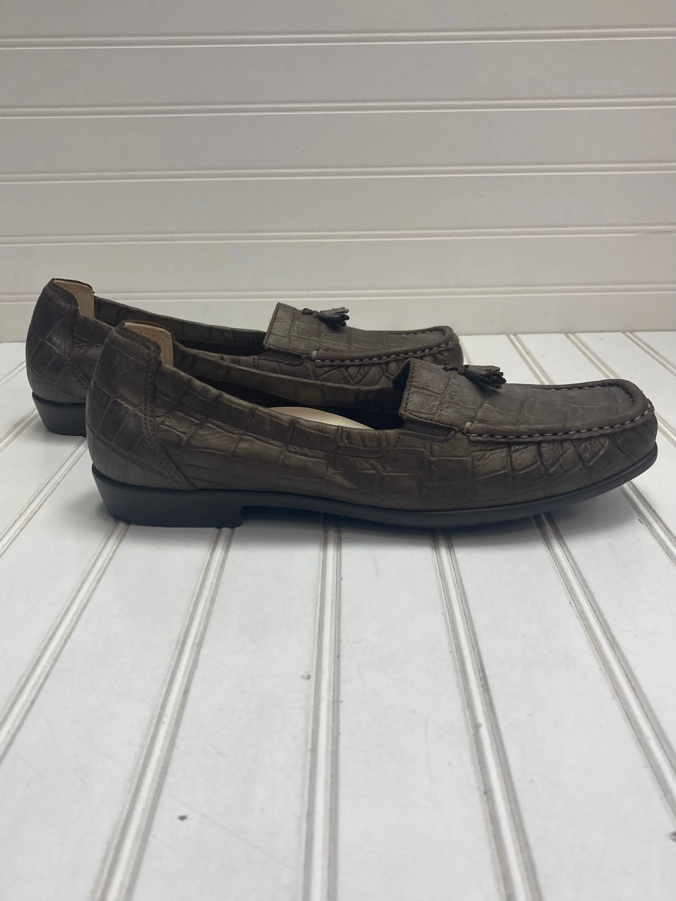 Brown Shoes Flats Sas, Size 10