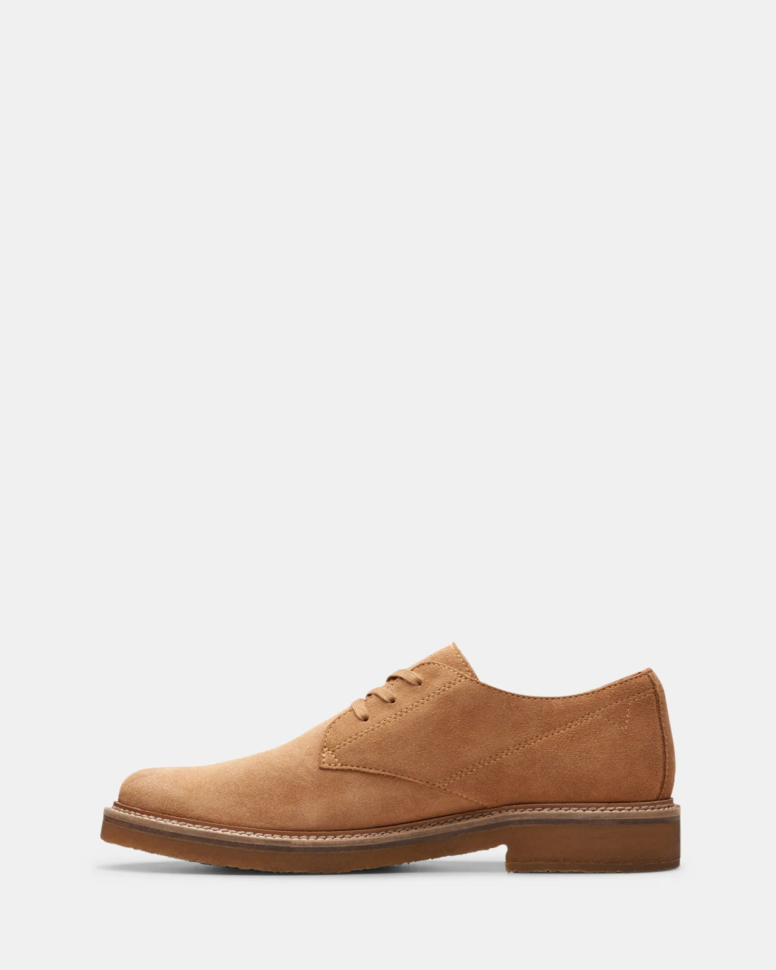 Clarkdale Derby Light Tan Suede