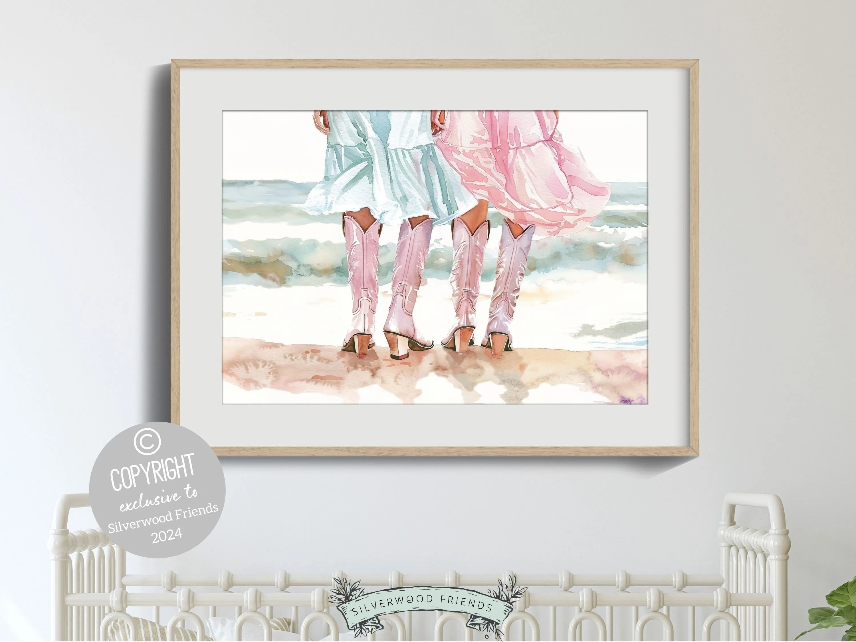 Coastal Cowgirl Print - 005