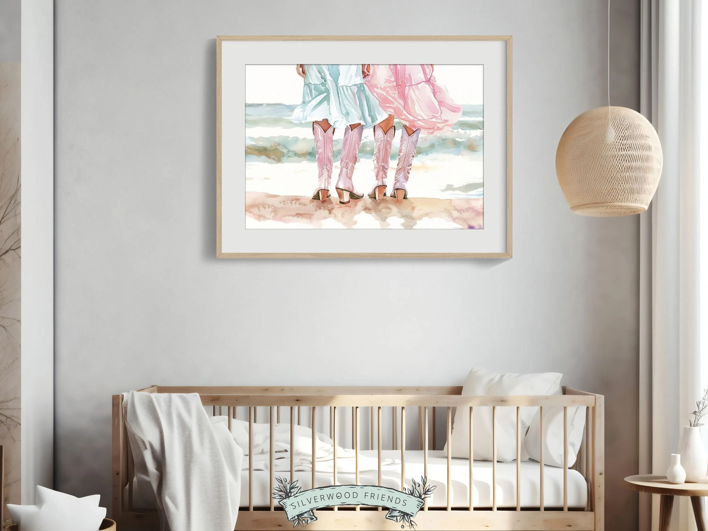 Coastal Cowgirl Print - 005