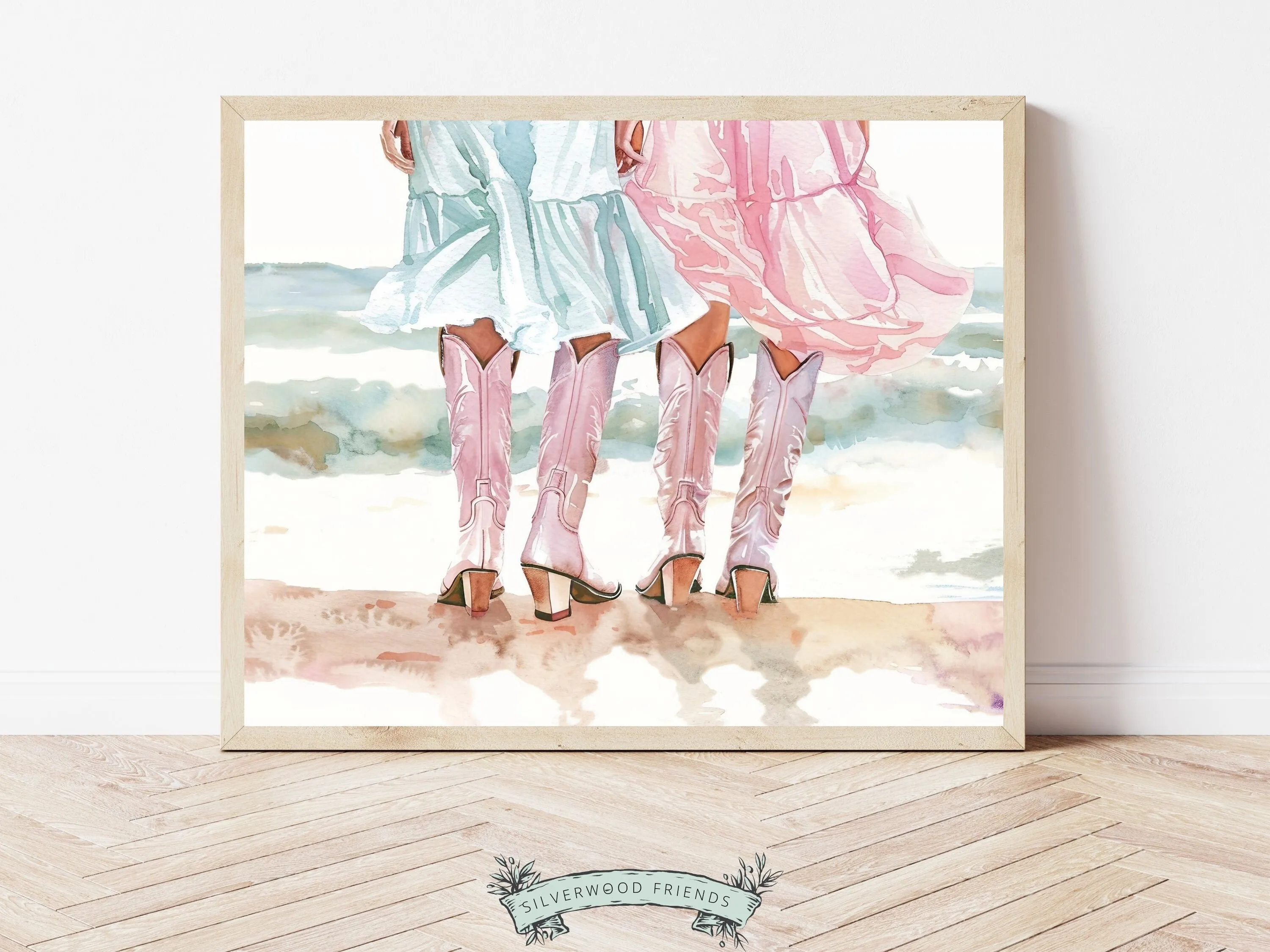 Coastal Cowgirl Print - 005