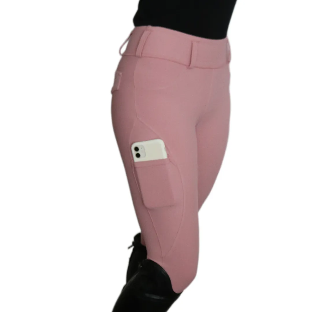 Comfort Grip Leggings - Pink