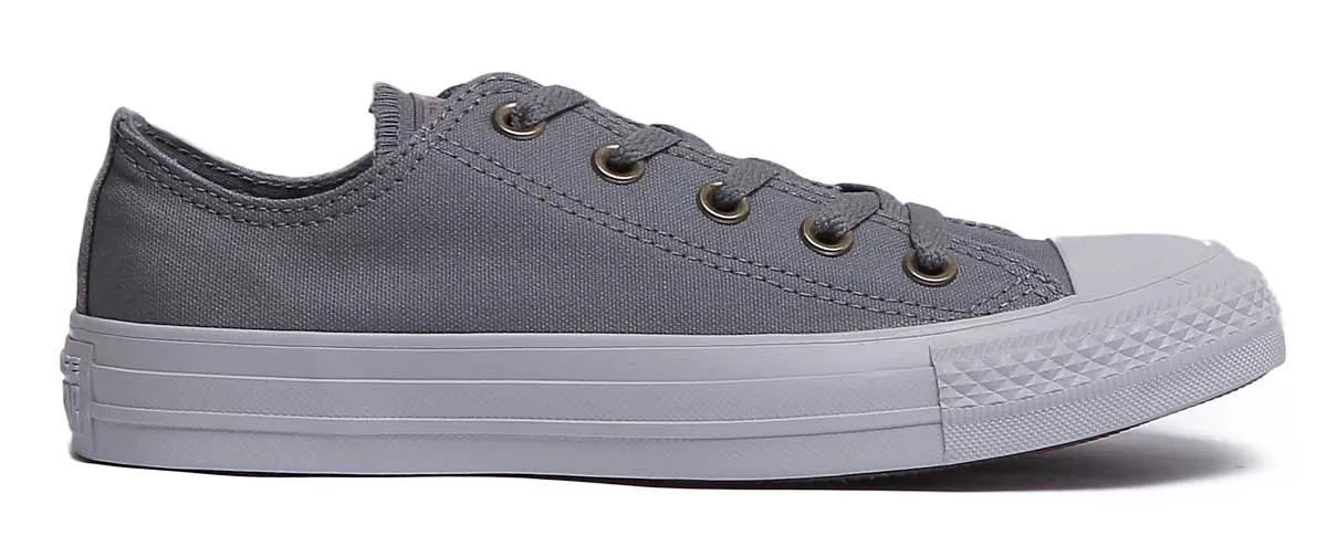 Converse 161487C CT All Star Low Trainer In Grey For Women