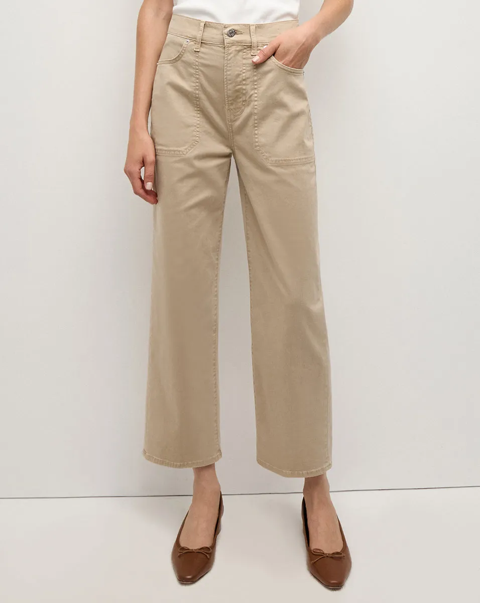 Crosbie Ankle Wide-Leg Jean