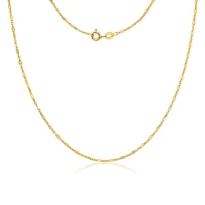 Dainty Chain Necklace in 14K Gold