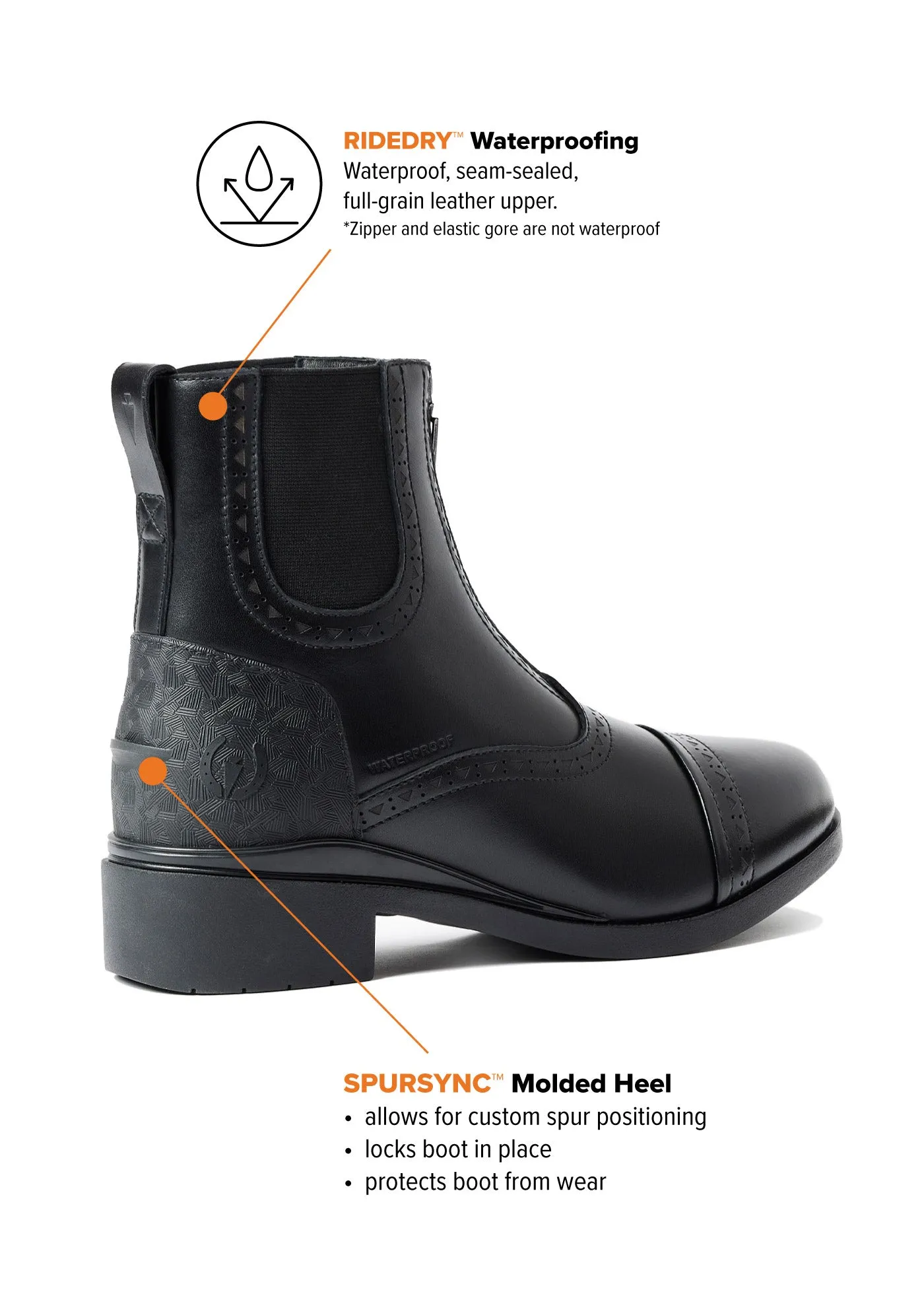 Essence Waterproof Paddock Boot