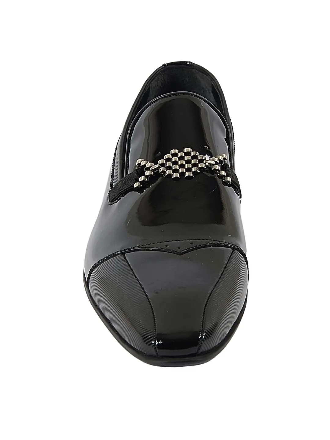 Franco Gabbani Patent Leather Black Dress Shoe By HITZ