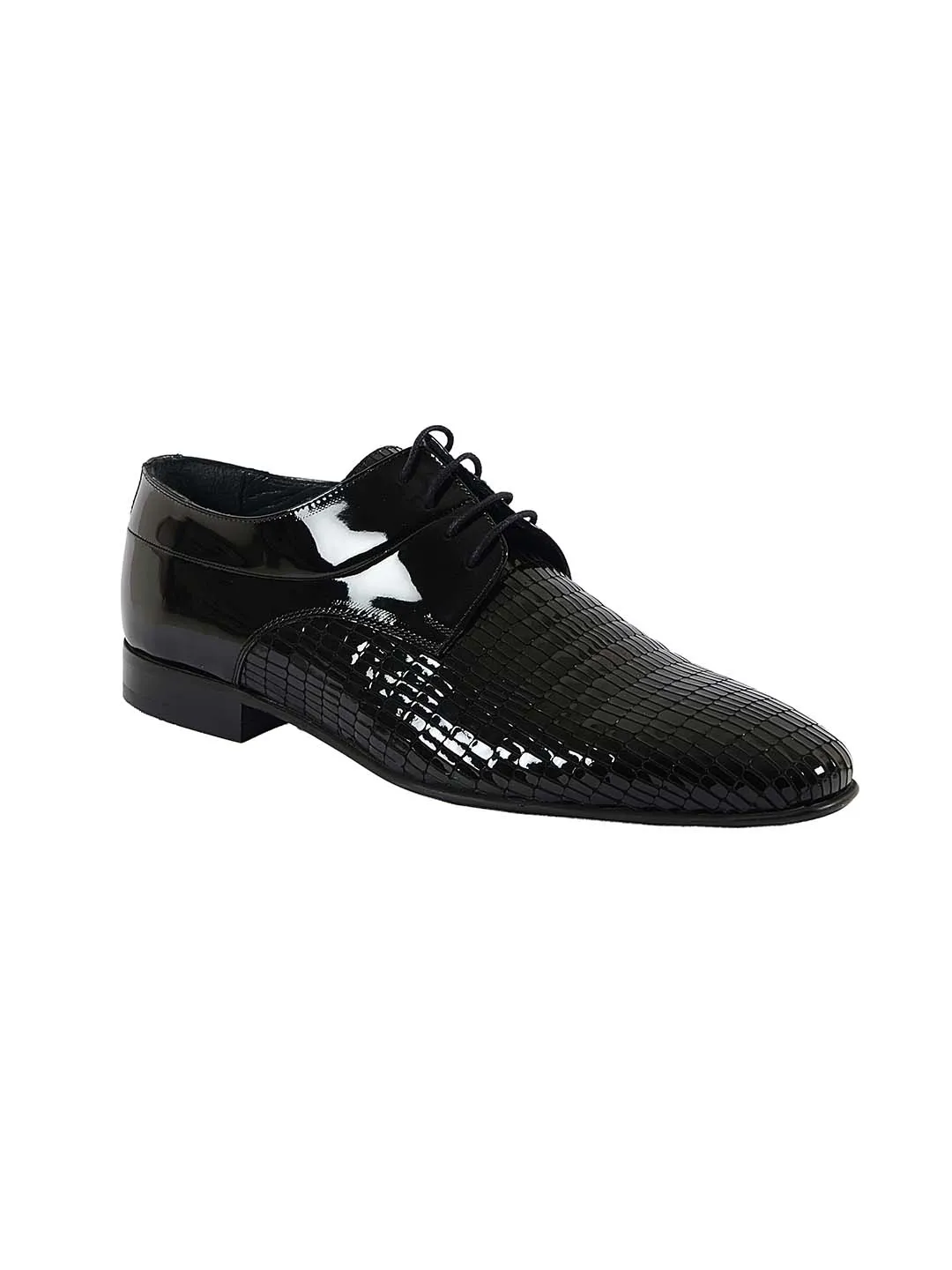 Franco Gabbani Patent Leather Black Dress Shoe By HITZ