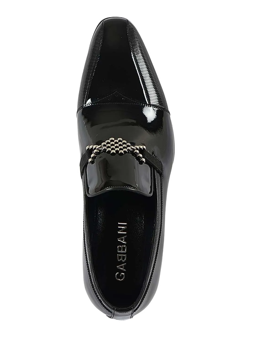 Franco Gabbani Patent Leather Black Dress Shoe By HITZ