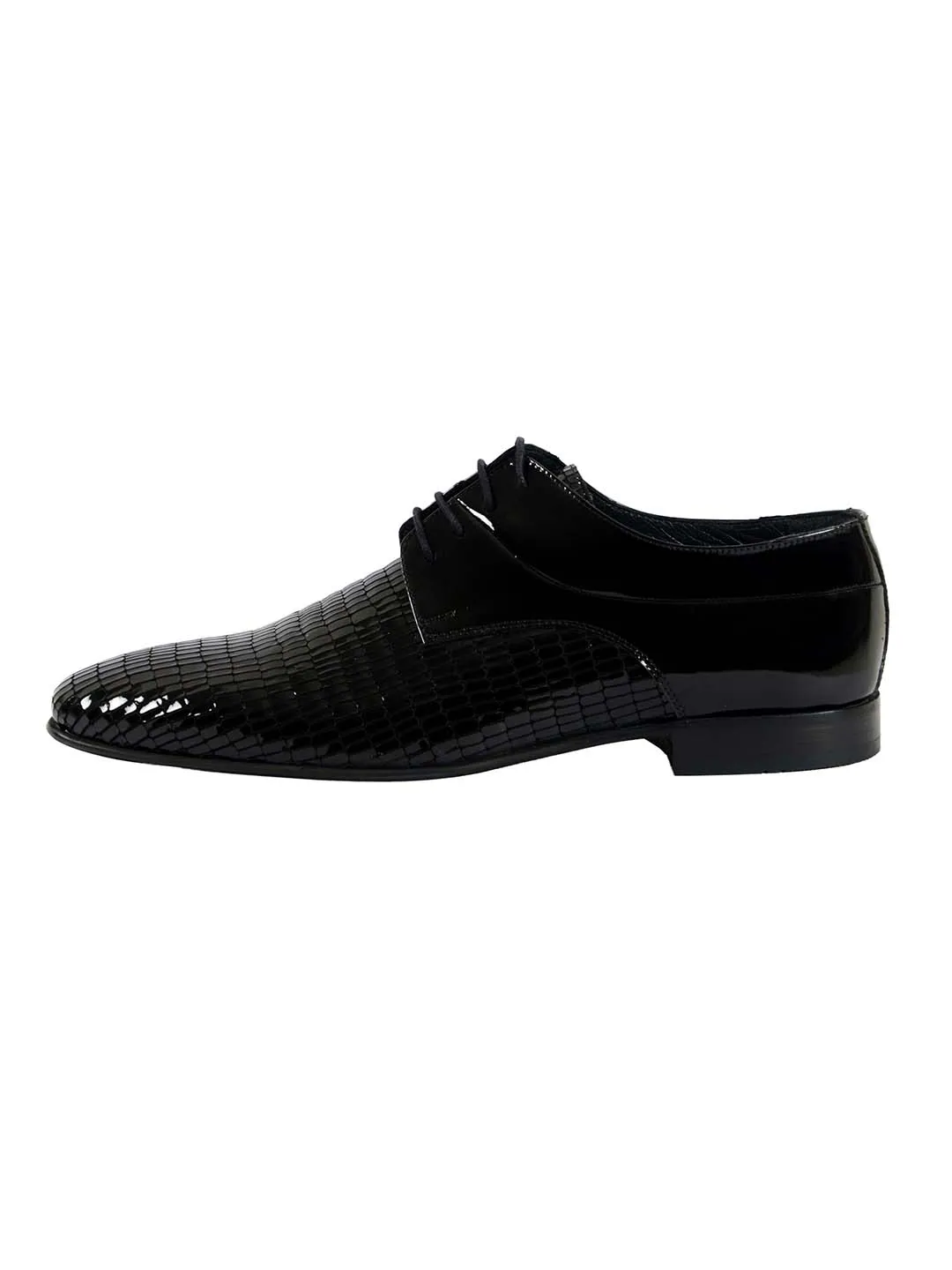 Franco Gabbani Patent Leather Black Dress Shoe By HITZ