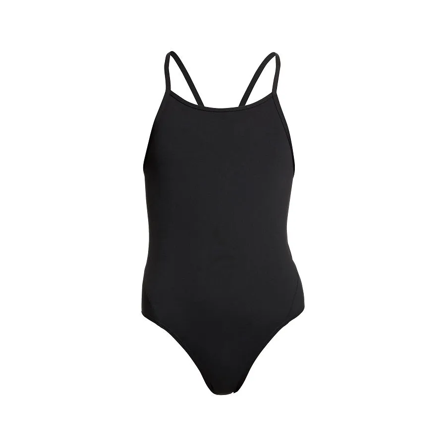 Funkita Girls Diamond Back One Piece FS11G- Still Black