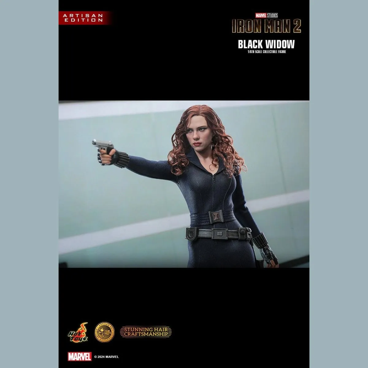 HOT TOYS MARVEL’S IRON MAN 2 - 1/6TH SCALE BLACK WIDOW (ARTISAN EDITION - MMS757AE