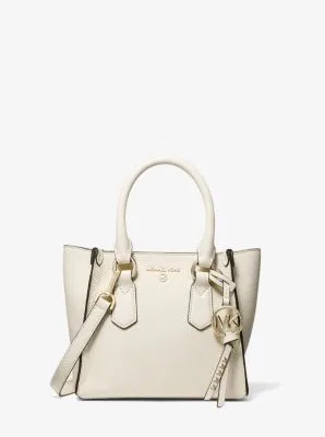 Kris Small Pebbled Leather Satchel