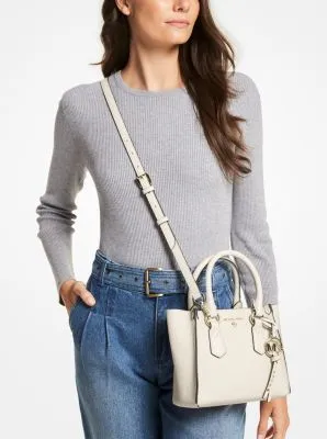 Kris Small Pebbled Leather Satchel