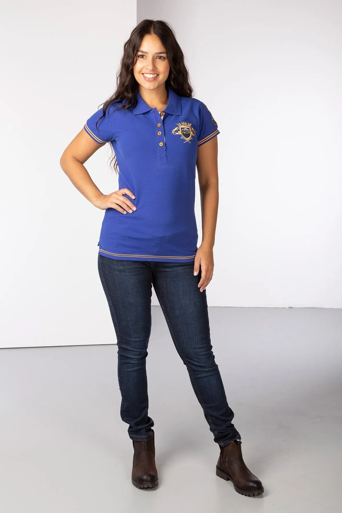 Ladies Lucy Emblem Polo Shirt