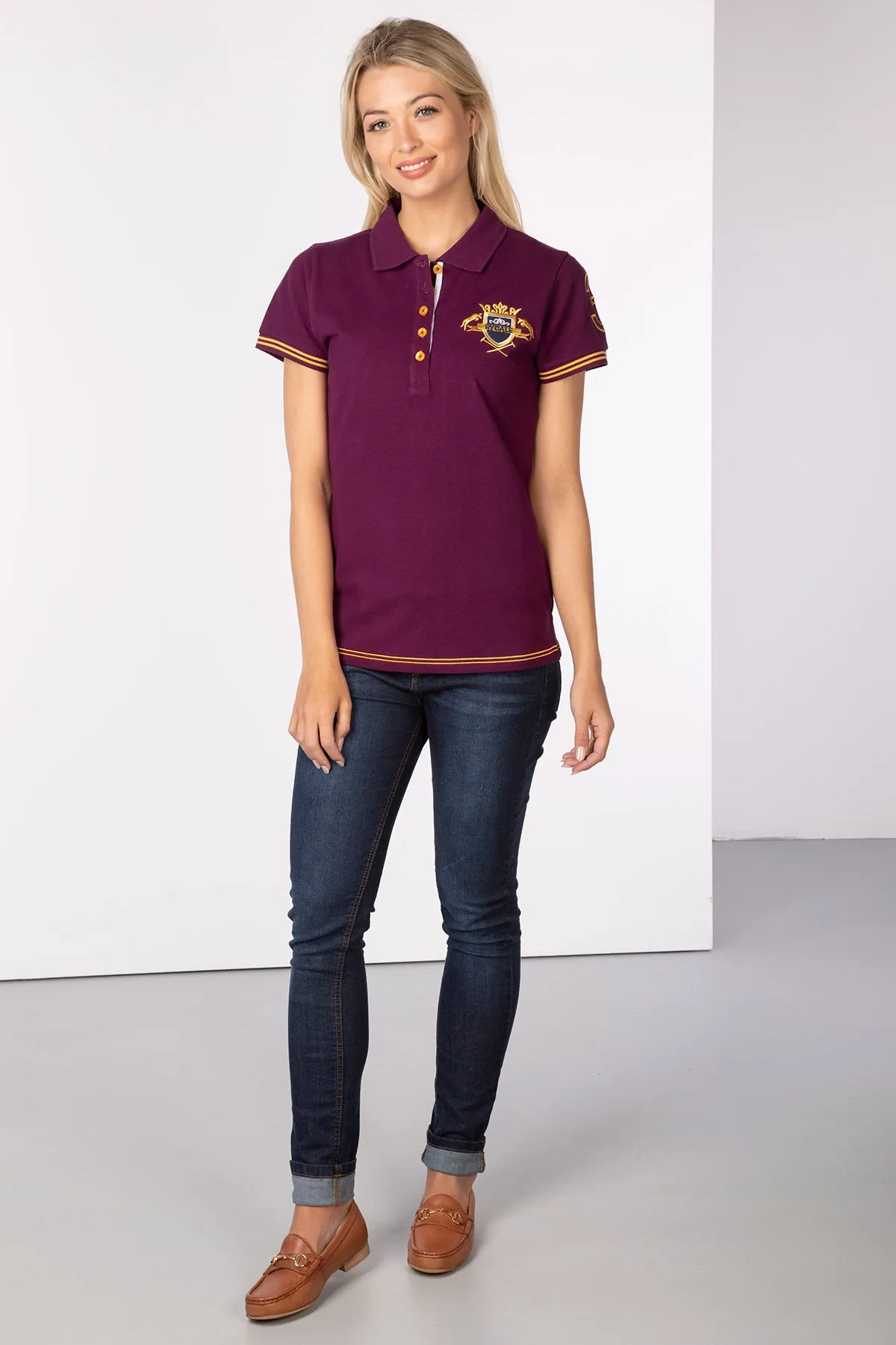 Ladies Lucy Emblem Polo Shirt