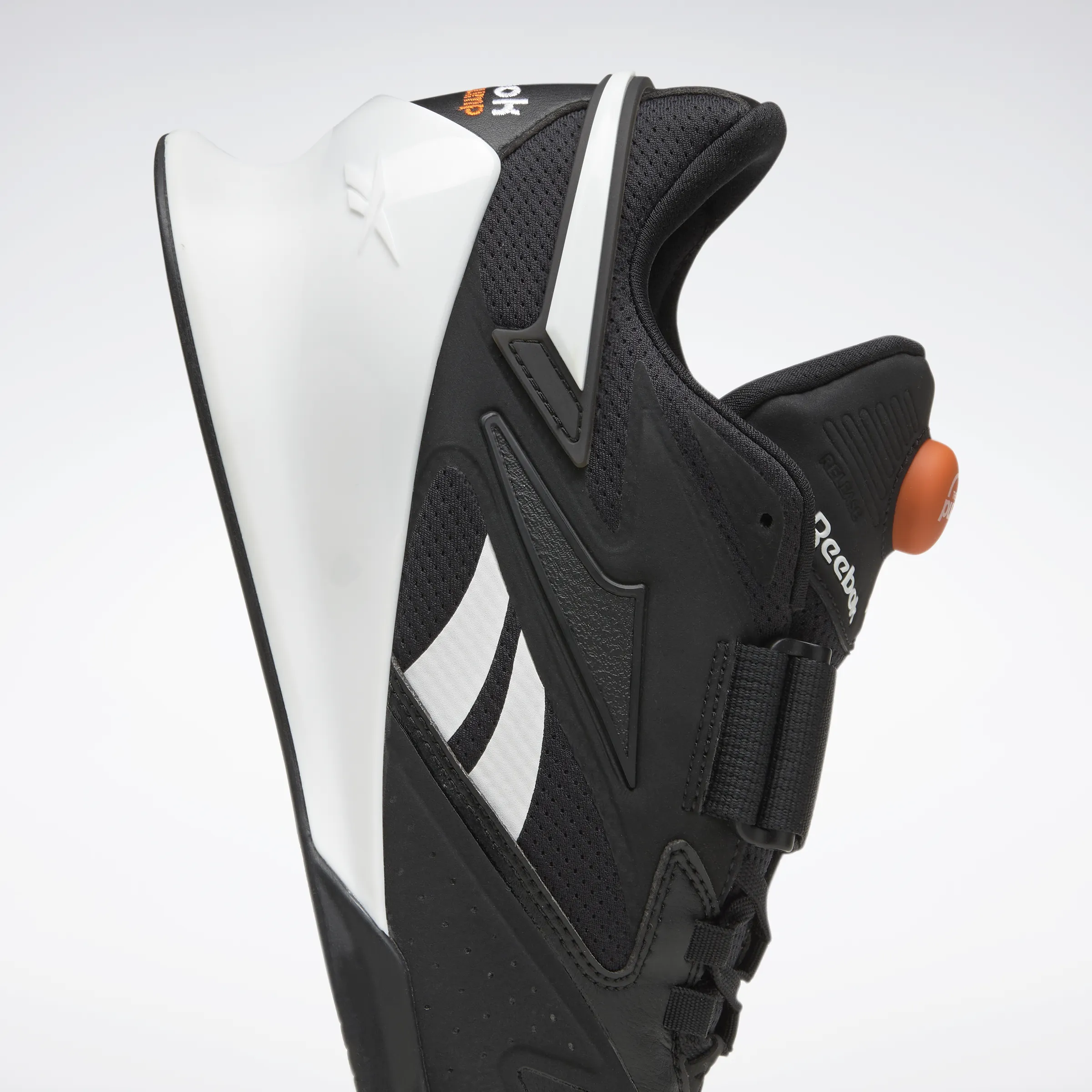 Optimized Product Title: Black, White, and Orange Legacy Lifter III