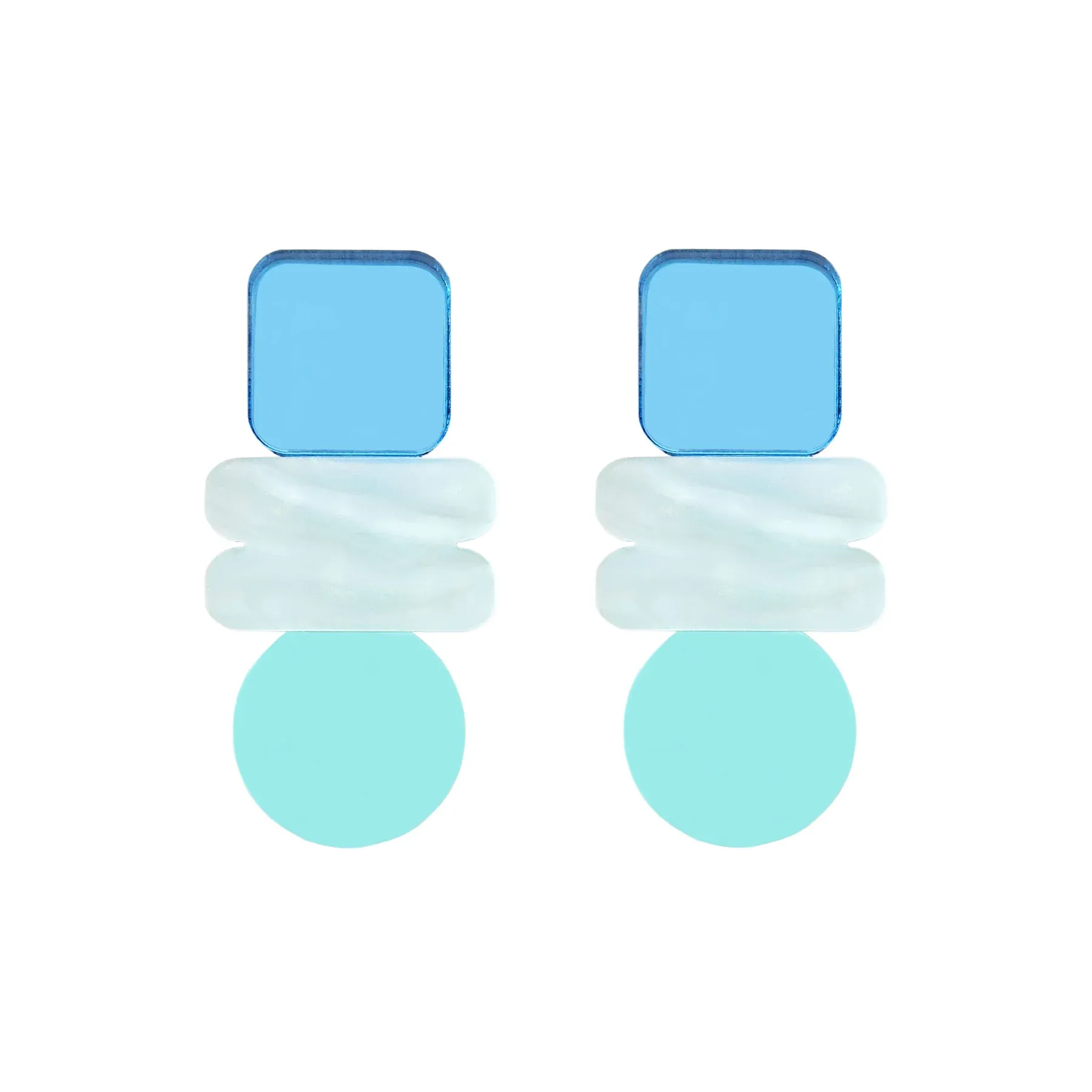 Lola Earrings - Blues