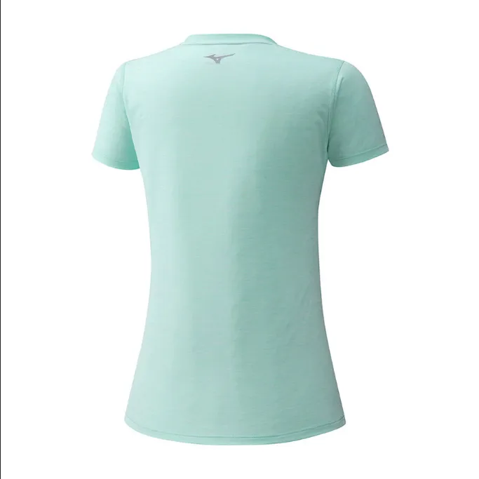 Mizuno women's short sleeve t-shirt Impulse Core J2GA7721 27 turquoise