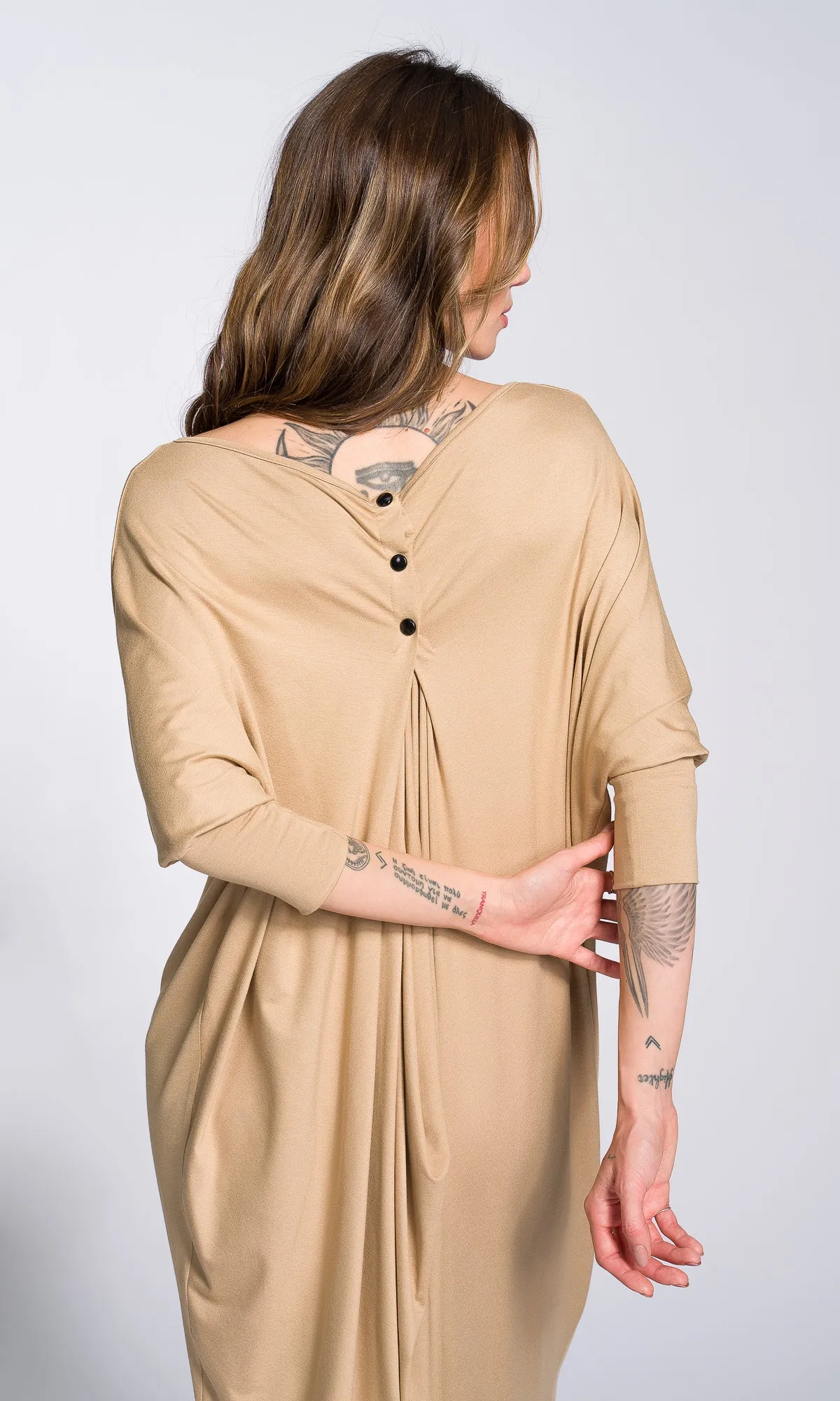 Open Back Modular Midi Dress