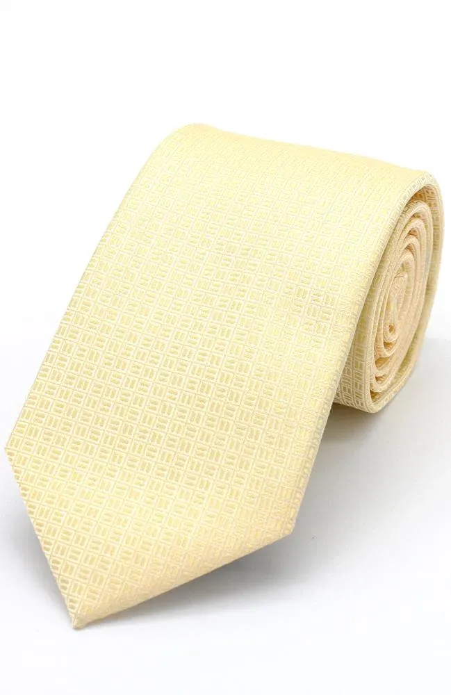 Sunflower Yellow Wedding Tie - Brand New