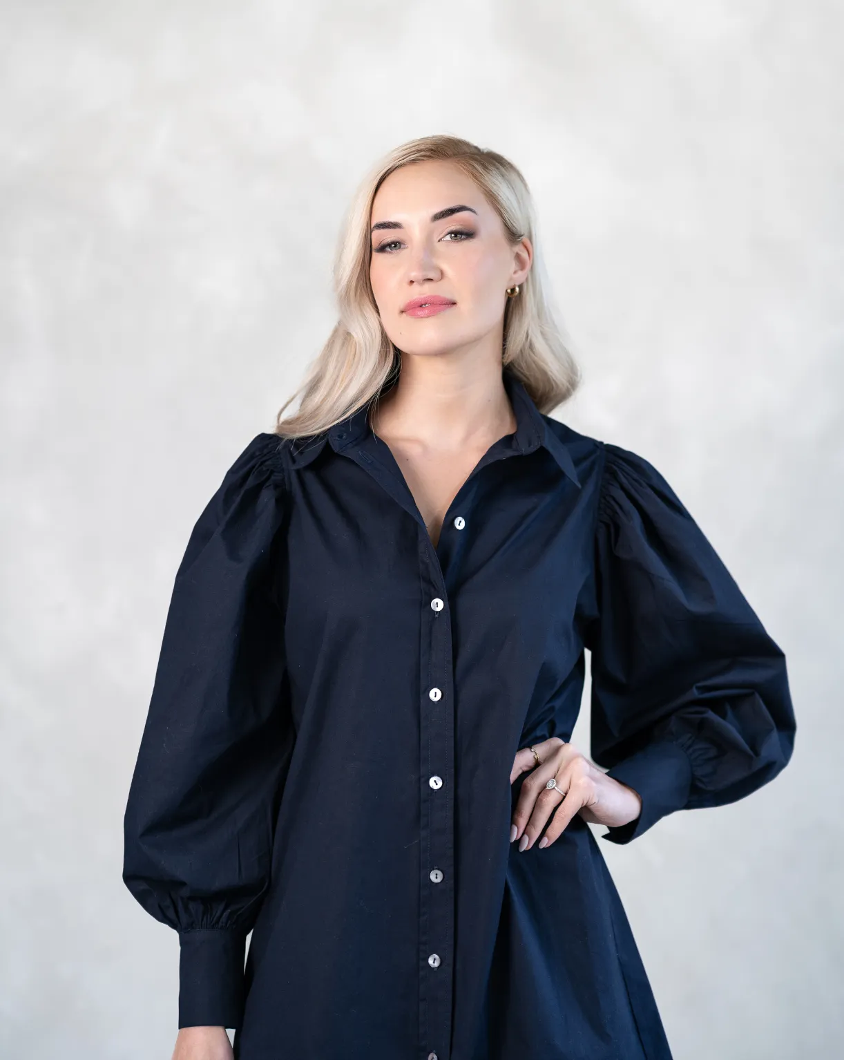 The Abby Dress | Navy