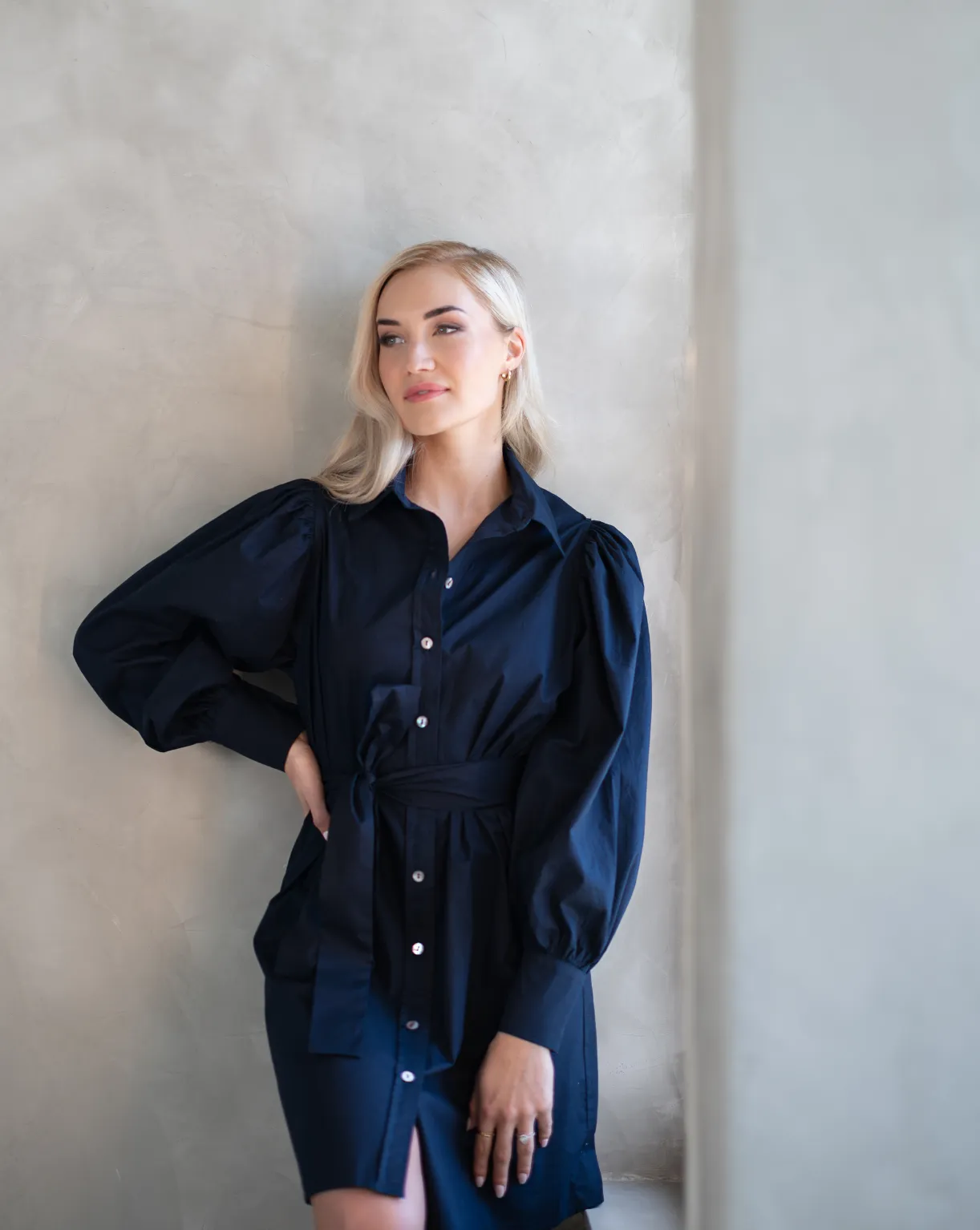 The Abby Dress | Navy