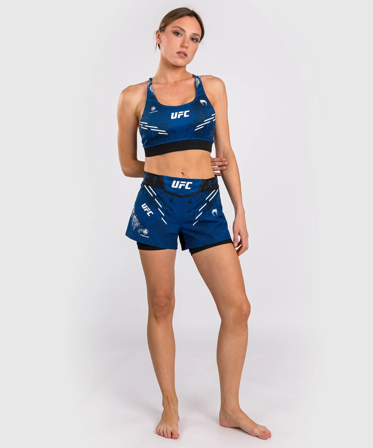 UFC Adrenaline by Venum Authentic Fight Night Women’s Fight Short - Blue