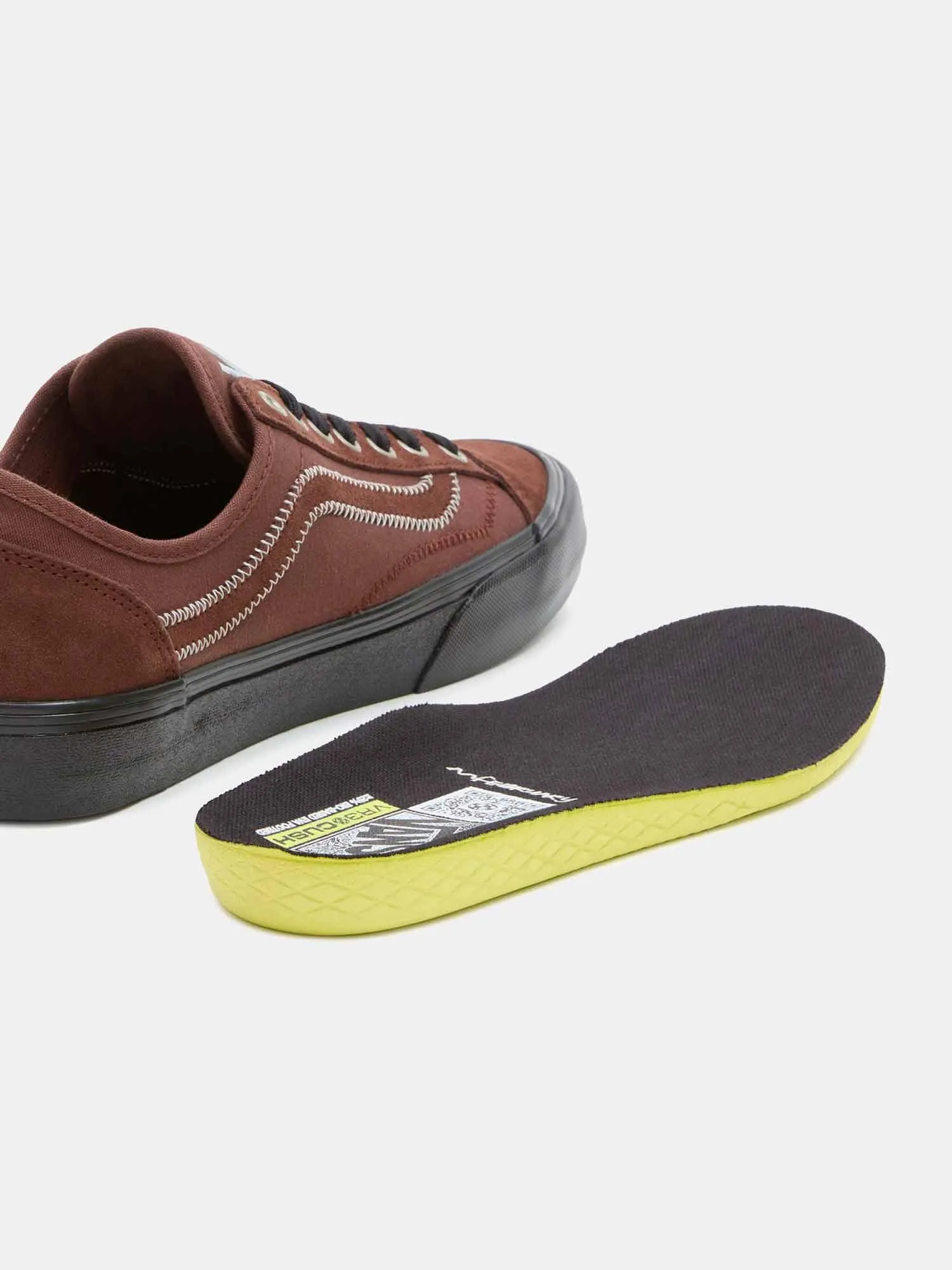 Vans Style 36 Decon Vr - Michael February Dark Brown / Black