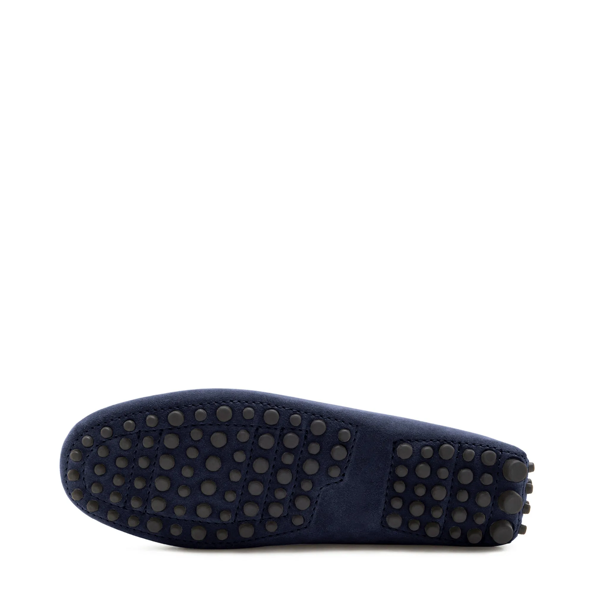 Vendôme Marie dark blue suede moccasins