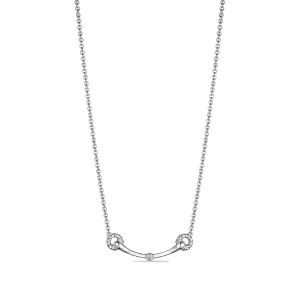 Vienna Bit Necklace with Diamonds